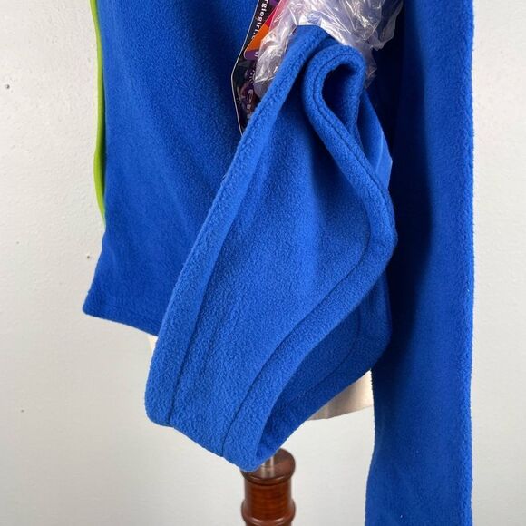 NWT Energie Baltic Blue Fleece Jacket and Matching Headband Size M - Picture 4 of 9